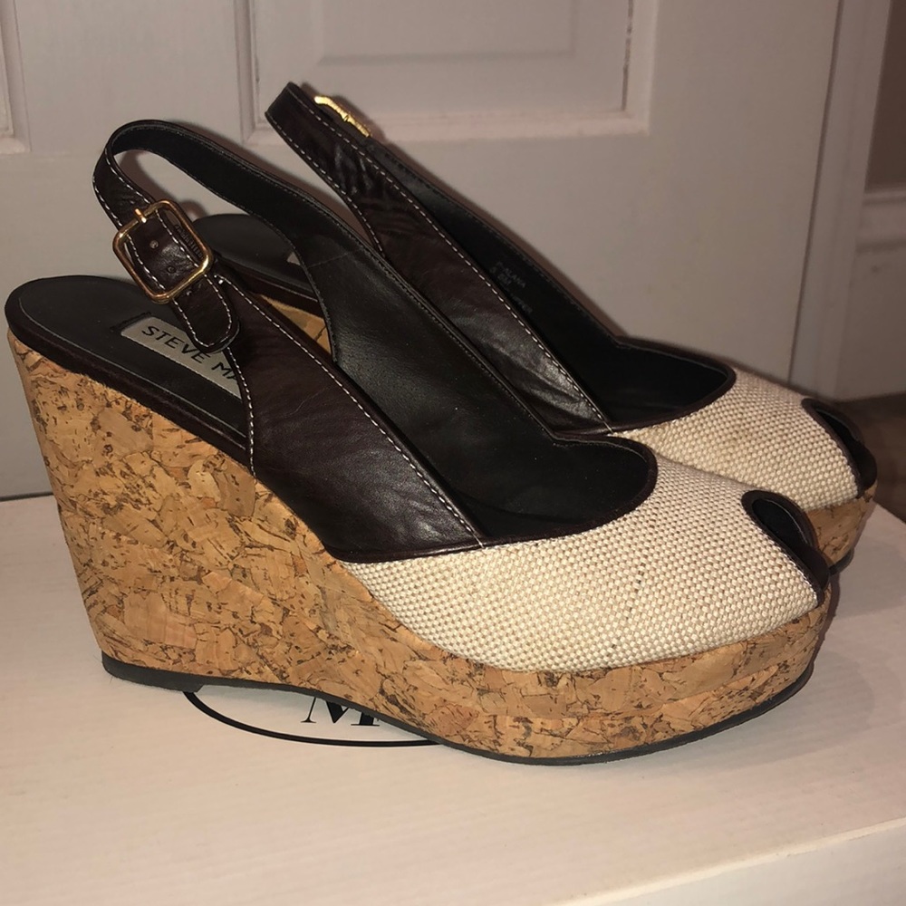 Steve Madden Slingback Wedges